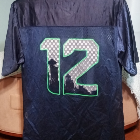 Seattle Seahawks 12th Fan City Scape Jersey NEW - Picture 7 of 7